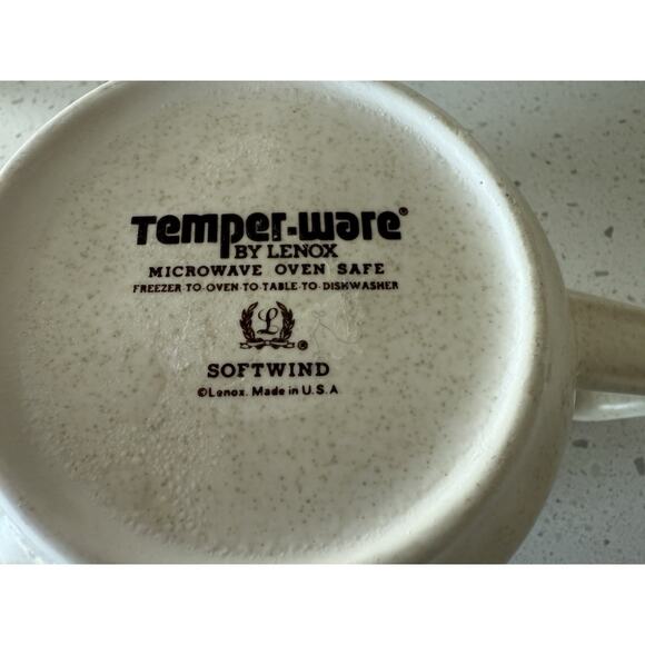 Temper-Ware By Lenox Softwind Salt Gravy Dish Made In USA - Picture 6 of 8